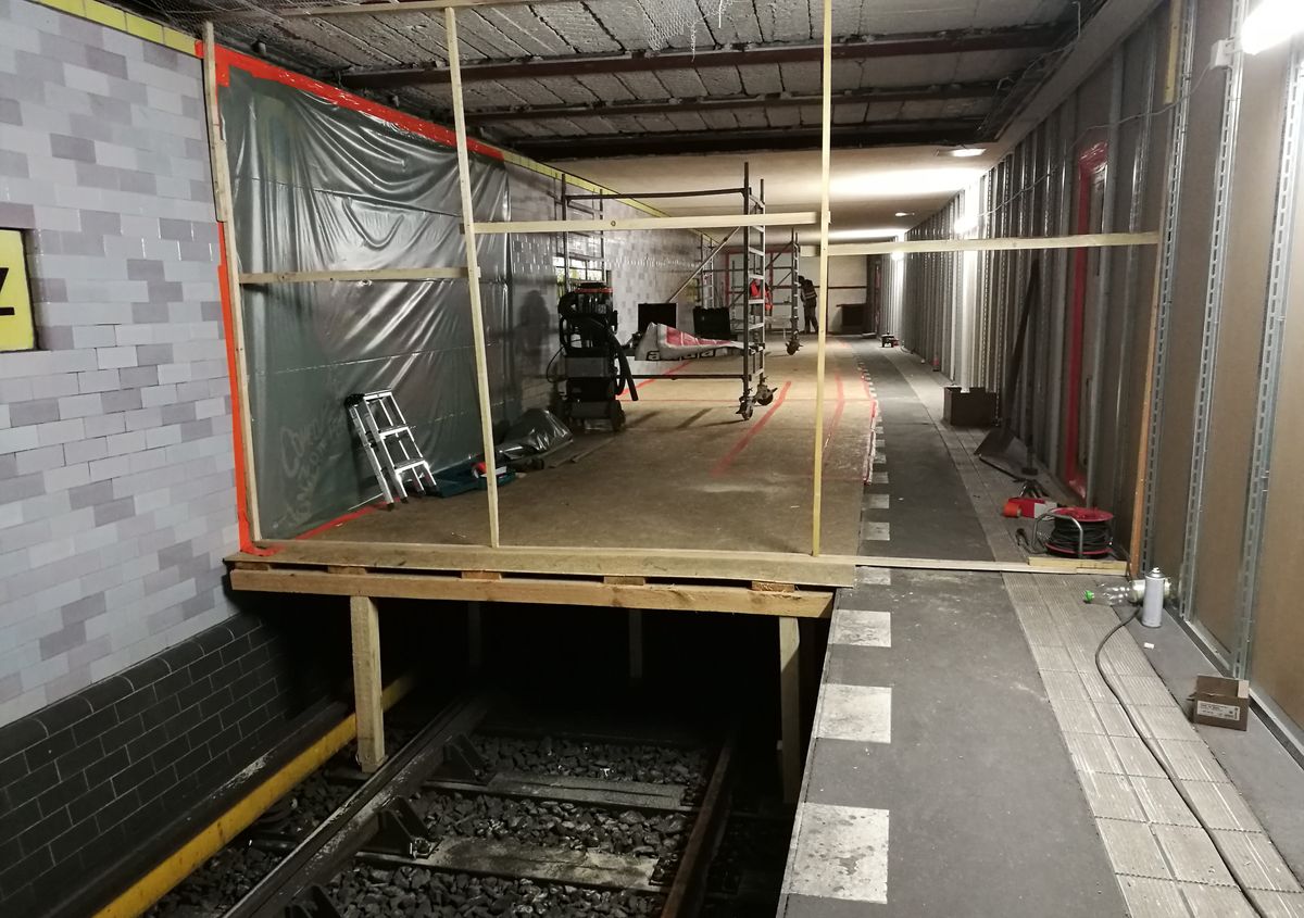 Gleisbett R&uuml;ckbauarbeiten