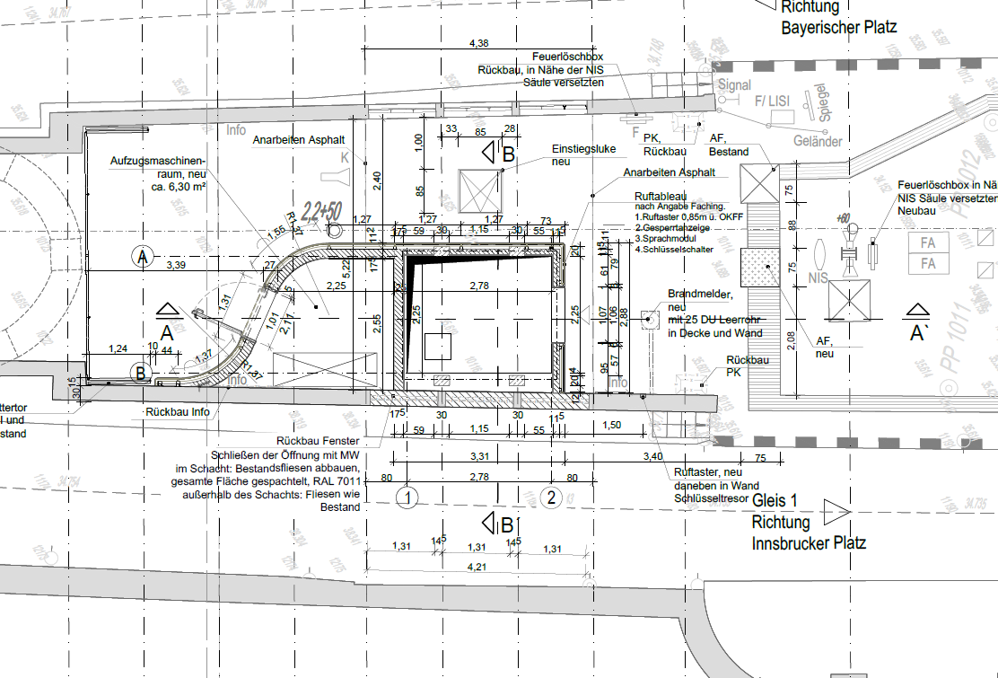 Grundriss Rathaus Sch&ouml;neberg